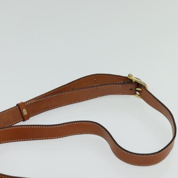 CELINE Macadam Canvas Shoulder Bag Pvc Beige Gold - Picture 8 of 13